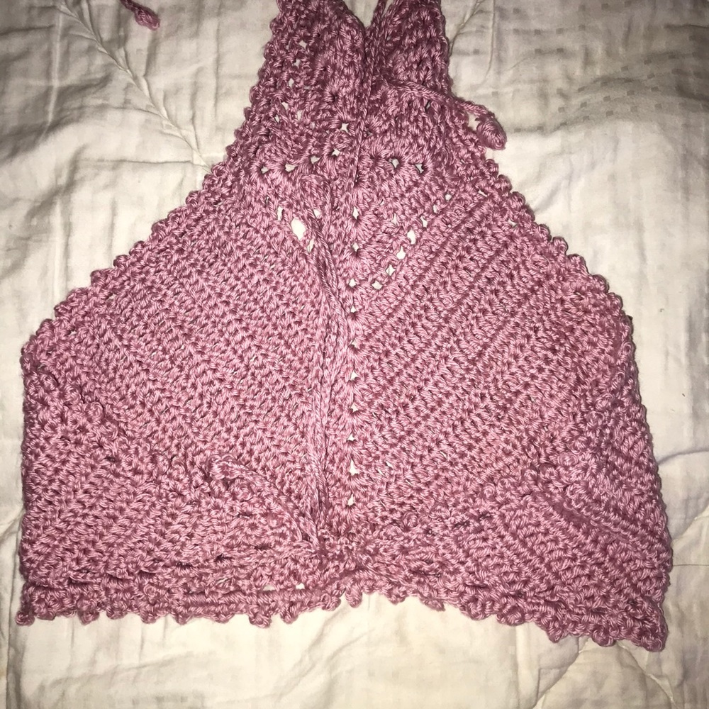 Handmade crochet shirt